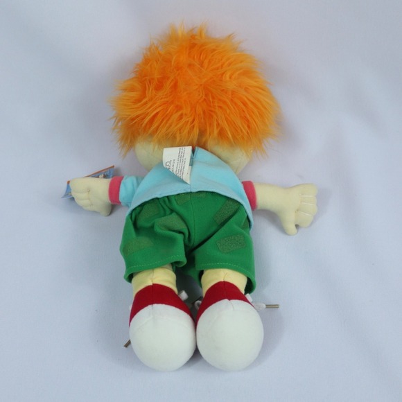 Vintage Nickelodeon 2000 Y2K Rugrats Chuckie Finster Plush Doll 12" with Tags - Picture 5 of 8